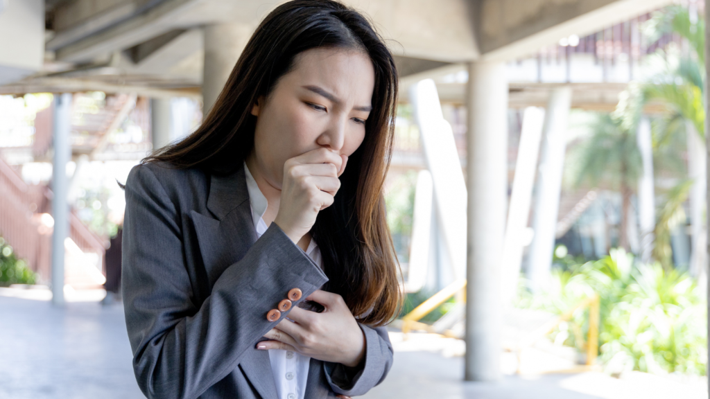 スタッフが感染した