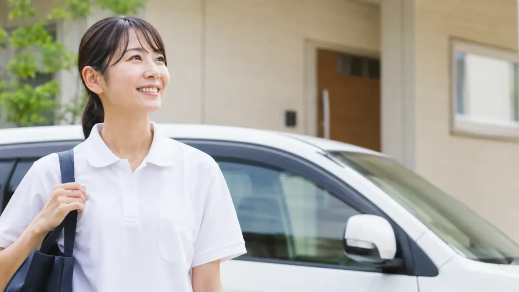 訪問看護ステーションの立ち上げから参加し本日初出勤の看護師