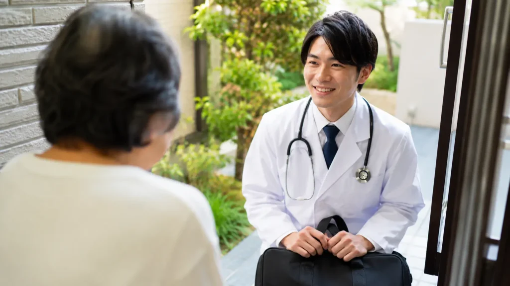 往診を行っているクリニックの医師