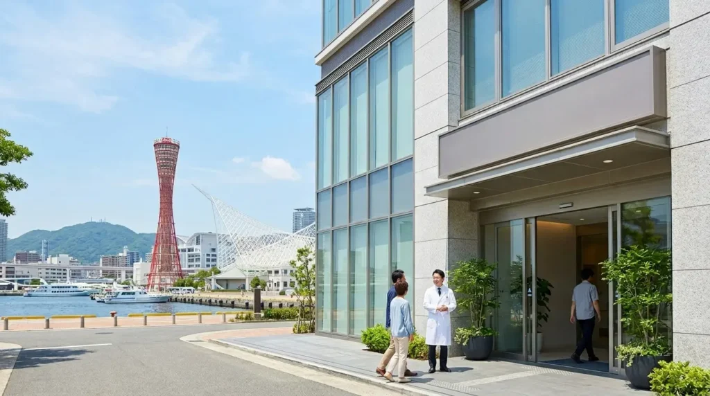 神戸市でおすすめの消化器内科のあるクリニックの外観イメージ画像