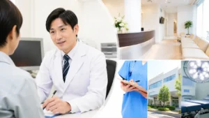 神戸市北区のおすすめ肛門外科で働く様子イメージ