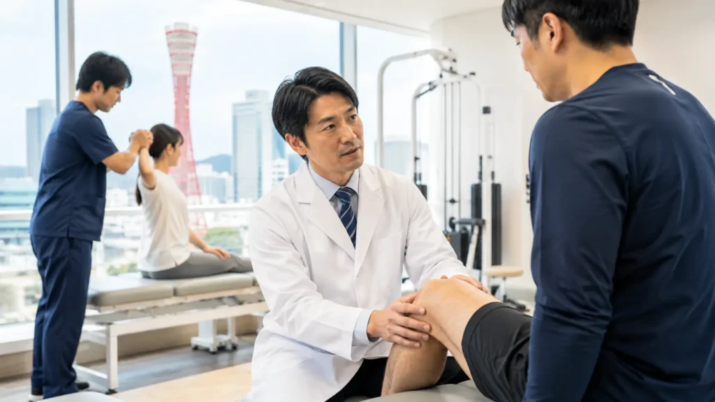 おすすめの神戸市中央区の整形外科のクリニックの様子